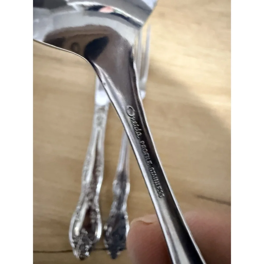 Oneida Stainless Flatware - WORDSWORTH -  3 Pieces NEW‎